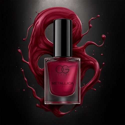 01_c0de996c-0d19-45e7-bc4b-6559f3ad15a6.jpg OG Beauty Premium Scarlet Red Metallica Nail Polish (1 Pc / 10 ML)