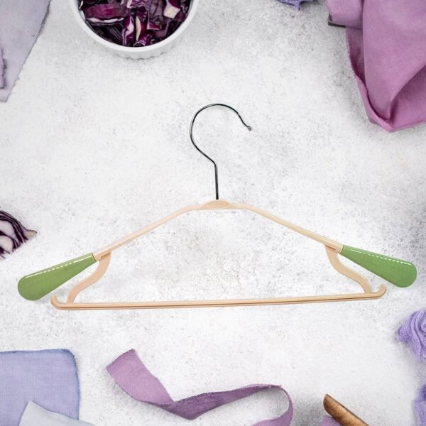 01_c184beb7-f1b6-48a2-9612-57a7dfed7226.jpg PP Cloth Hanger Set of 1 with Zinc Plated Steel Hook (1 Pc)