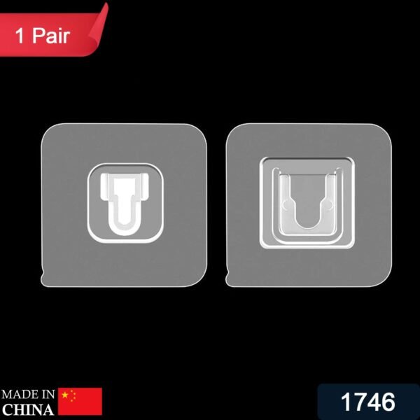 01_c2ac4988-77d7-4c27-8f52-bb005788101a.jpg Adhesive Plastic Wall Hooks - Heavy Duty (1 Pair)