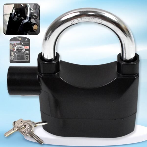 01_c2ca3af7-fc04-486a-a78d-9e6a35ca41d4.jpg Plastic Body Waterproof Siren Alarm Smart Alarm Lock & 3 Keys (1 Set)