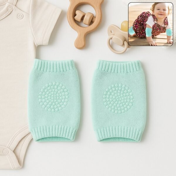 01_c2f959f8-29d3-4268-a0cc-ad176f6f0299.jpg Mint Green Toddler Wool Knit Leg Warmer (Knee Guard)