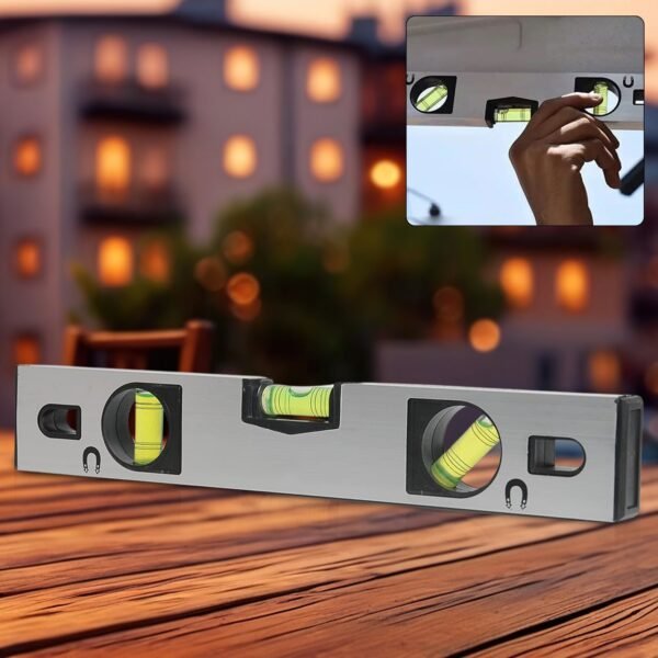 Spirit Level Carpenter’s Magnetic Level Overhead Viewing Slot
