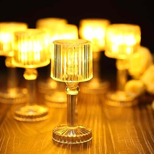 01_c37542b2-872f-4a08-9121-719109228006.jpg Mini Acrylic LED Desk Lamps Table Lamp Portable Crystal, Diwali (1 Pc / Small)