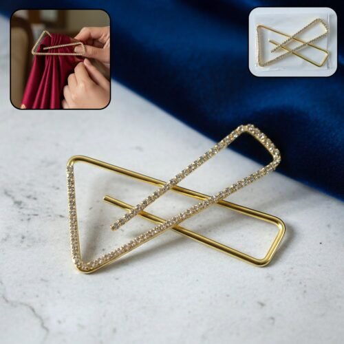 01_c416c691-f1da-4ff1-9e95-69cb80e8cc0f.jpg Premium Golden Crystal Triangle Saree Safety Pin Brooch (1 Pc)