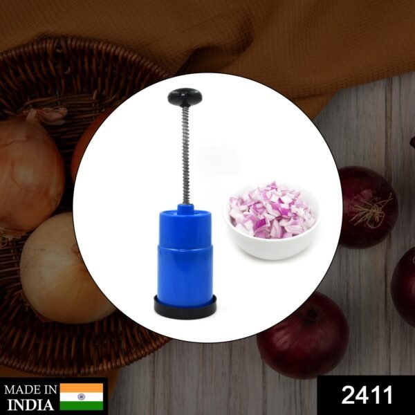 Onion Vegetable Hand Press Cutting Chopper (1 Pc / Mix Color)
