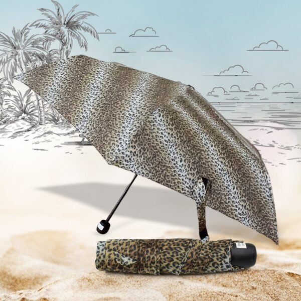 01_c797e910-e292-4974-8ad2-b92ed51847a3.jpg Leopard Shape 3-Fold Sun & Rain Protective Foldable Umbrella (1 Pc)