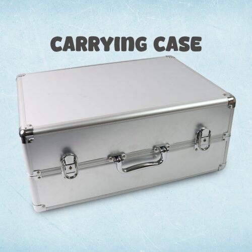 Aluminium & Wooden Multipurpose Portable Suitcase (45×29×20 Cm / 1 Pc)