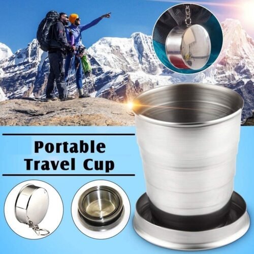 01_cb2bf248-18d8-44d0-b938-1be3c3ec7aaa.jpg 2 in 1 Camping Folding Cup with Keychain (1 Pc)