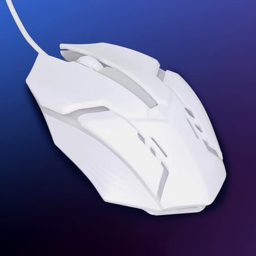 01_d0245e2f-fce4-4ee6-91c5-94e7a3580a55.jpg USB Wired Mouse, Gaming Mouse Colorful / Lighting Luminous (1 Pc / Wihte)