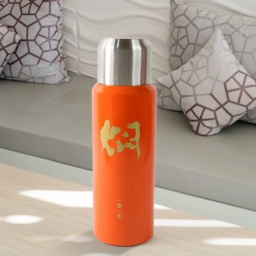 Stainless Steel Insulated Vacuum Flask Bottle (600ml) Approx