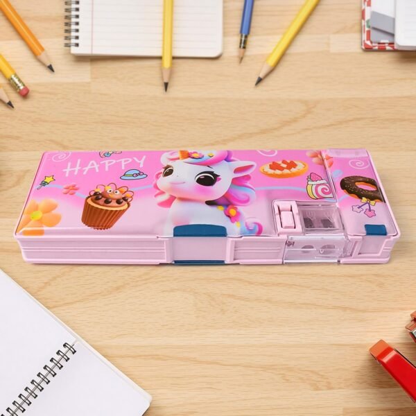 01_d4983d5f-016e-4f32-bf97-f91bb2f9f50f.jpg Magnetic Multipurpose Compass Box with 2 Compartments (1 Pc)