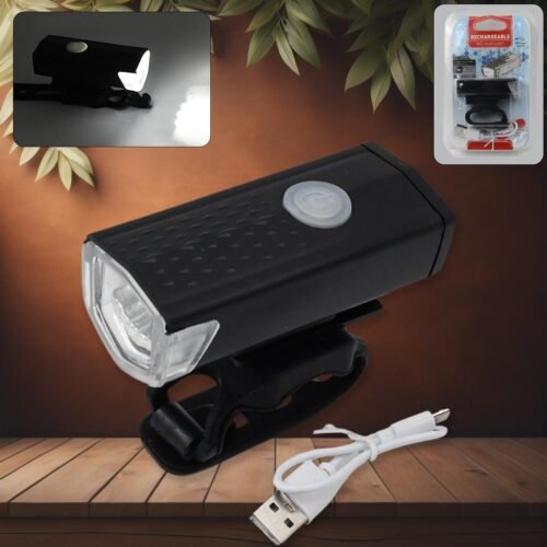 01_d4ad9895-07e4-4d19-be81-2ad807e64af5.jpg USB Rechargeable Bicycle Front Light (1 Pc)