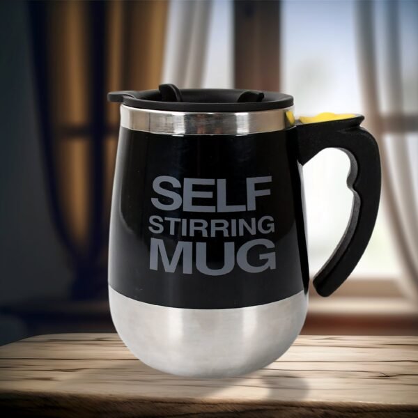 01_d6564ee1-983c-4579-8a2d-84e5955bb9dc.jpg Self Stirring Mug With Lid used in official places for serving drinks (1 Pc / 400 ML)