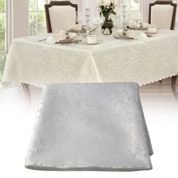 Reusable Table Cloth / Cover for Dining Picnic (140×140 Cm / 1 Pc)