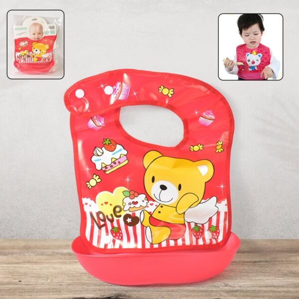 01_e02660da-cfdf-42c1-8893-09755feb0b4b.jpg Multifunctional Waterproof BPA Free Reusable Soft Fabric Plastic Baby Bib (1 Pc)
