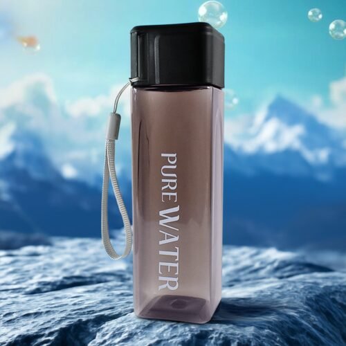 01_e07b3cea-02b7-4be6-b9c4-a384d6d53c1d.jpg Premium 450ml Square Shape Plastic Water Bottle (1 Pc)