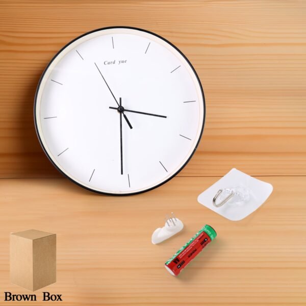 01_e3e8140c-a8fc-4b8c-923d-5a0e2040ec1f.jpg Minimalist Wall Clock with Accessories (1 Pc)