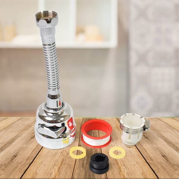 Water Faucet Sprayer Tap Extender for Kitchen Sink (1 Set)