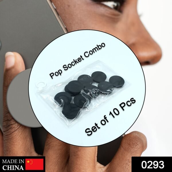 10Pcs Mobile Holder With Transparent pouch