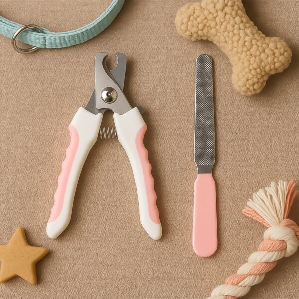 01_e60cb396-9e55-4f1c-9356-88a9bf6e018a.jpg Pet Nail Clipper and Nail File Grooming Kit for Dogs and Cats (Mix Color / 2 Pc)