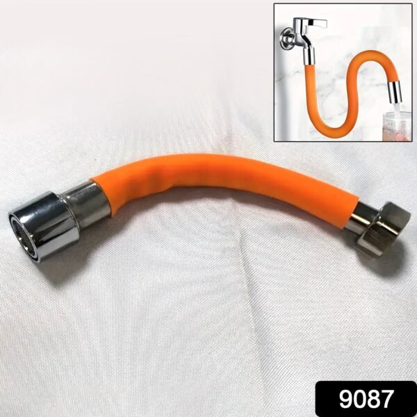 01_e96dba06-1cf8-494a-8854-89a49a35dc90.jpg Flexible Water Tap Extender, 360° Bending Faucet Extension Tube with Connector (18cm)