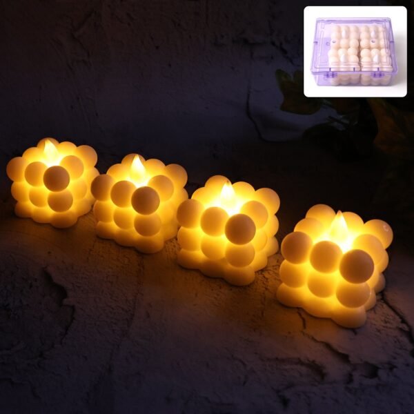 01_e9953d15-f2b5-4b3a-93f7-7ccea056b54a.jpg Decorative LED Bubble Candles (4 Pc / Set)