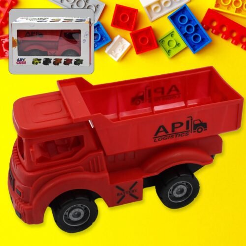 01_eac962da-fb44-4722-8cc6-c7d77cff2704.jpg Friction Powered Dumper Toy Truck with Opening Container for Indoor/Outdoor Play