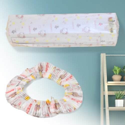 Air Conditioning Dust Cover - Folding AC Cover for Protection (1 Pc, 1.5 Ton)