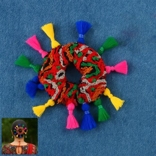 01_ec2c4495-133c-4ede-8fb6-5bc372a712f3.jpg Traditional Multicolor Navratri Hair Bun (1 Pc)