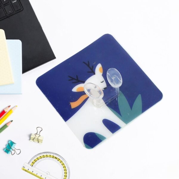 Self-Adhesive Wall Hook – Drill-Free, Waterproof & Oil-Proof Toothbrush, (1 Pc)