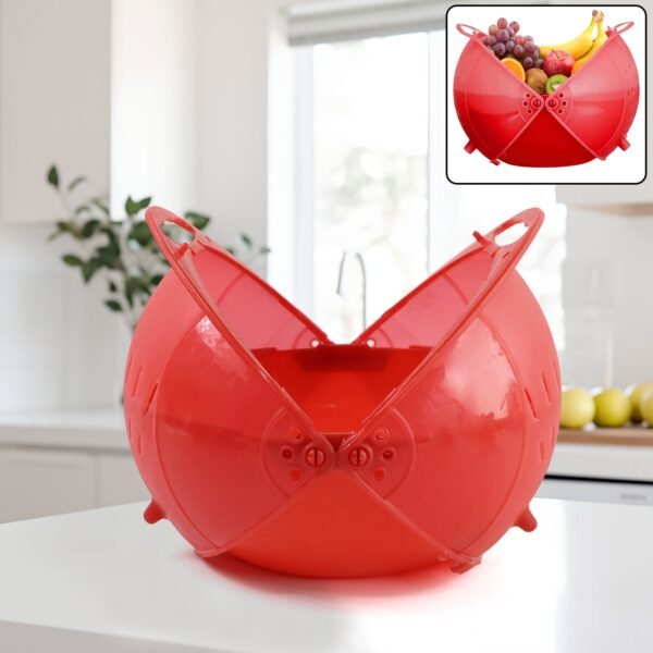 Revolving Multi-Functional Rice and Fruit Wash Basket