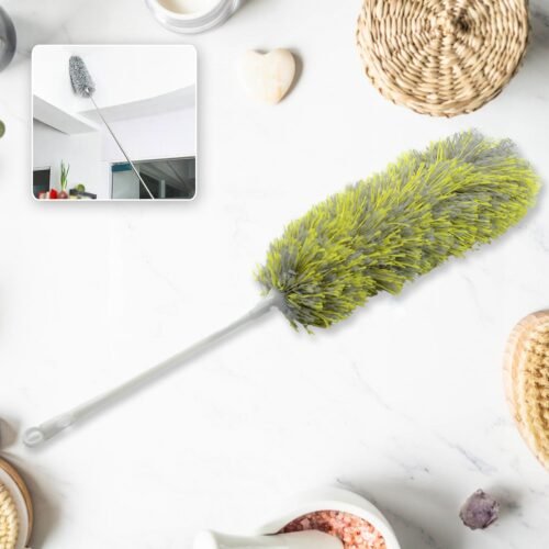 01_f52d0c07-f2db-4cf8-a92d-0cfebeb025d5.jpg Long Handle Microfiber Duster – Extendable & Washable Cleaning Tool (62cm)