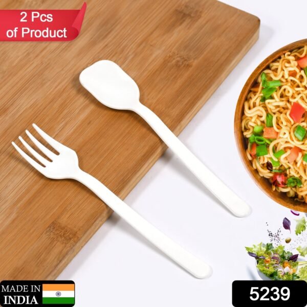Plastic Forks & spoon Cutlery-Utensils( pack of 2)