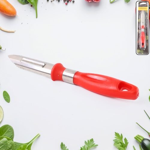 01_f9369bdf-f3bf-4405-8d4d-1f72328da720.jpg Multipurpose 2-in-1 Stainless Steel Knife & Peeler (1 Pc)