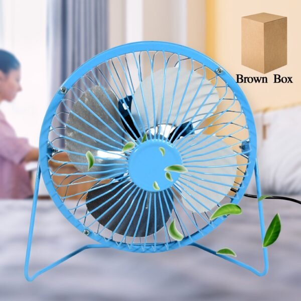 01_faa4f6c1-3d1b-406b-b1b9-a292de11fded.jpg USB Table Desk Personal Metal Electronic Fan, Suitable For Office, School Use (1 Pc)