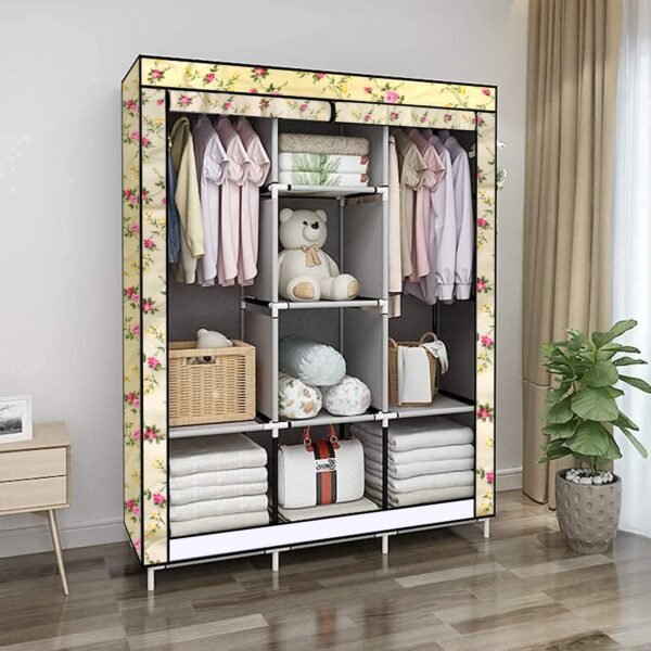 01_fe01774f-a23e-4fed-863d-0be9d246b37c.jpg Big 8 Compartment Portable and Collapsible Wardrobe Racks (1 Set)