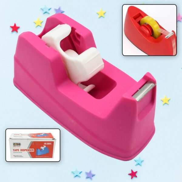 01_fe8c19ee-b29c-4bca-a219-ca6bd1da317c.jpg Plastic Tape Dispenser Cutter for Home Office 1 Pc 631 gm