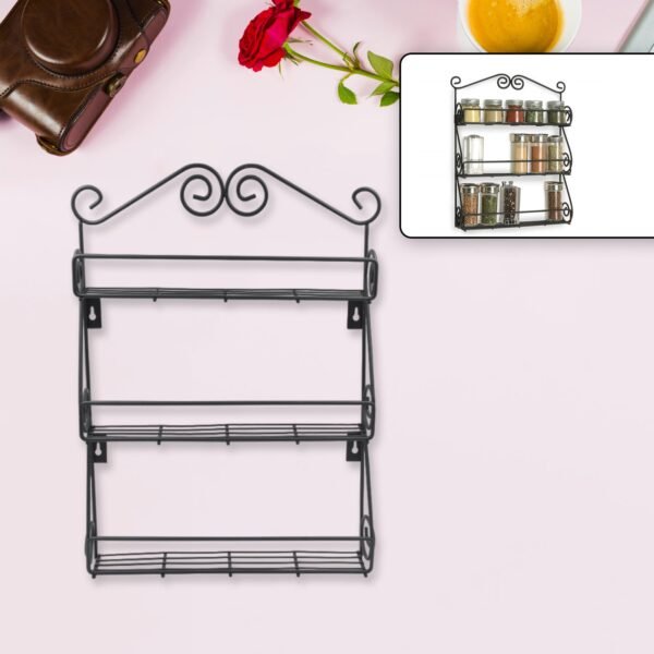 01_ff5a0560-1f8e-48c5-b9d5-6d332f555ec4.jpg Big Wall Mounted Iron Wall Shelf with 3 Storage Racks for Kitchen