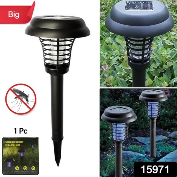 01_led-light.jpg Big Garden Lighting UV LED Solar Powered Mosquito Trap and Bug Zapper (1 Pc)
