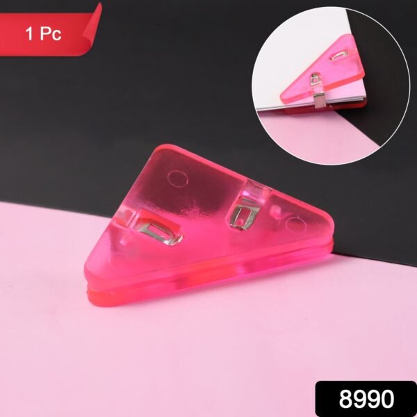01_paper-punch.jpg Triangle Paper Clips | Small Corner Clips for Paper, Document Clip (1 pc)