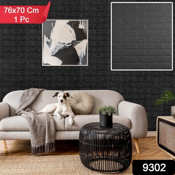 Wallpaper 3D Foam Wallpaper Sticker Panels (76 x 70 Cm / 1 Pc)