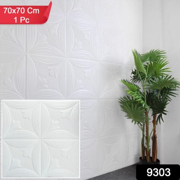 Wallpaper 3D Foam Wallpaper Sticker Panels (70 x 70 Cm / 1 Pc)