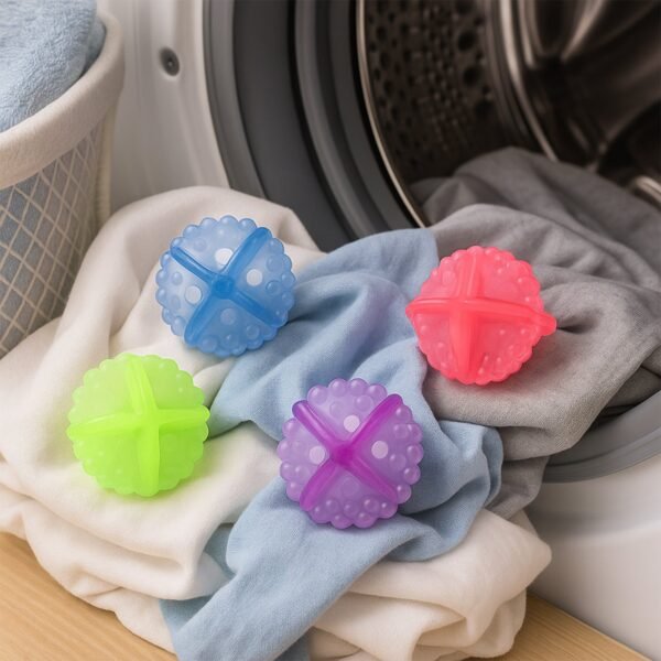 Laundry Washing Ball, Wash Without Detergent (4pcs)