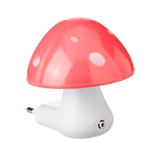 0254-1.jpg Automatic Night Sensor Mushroom Lamp (0.2 watt, Multicolour)