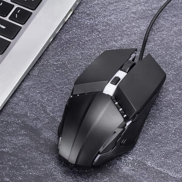 USB Wired Mouse, Ergonomic Design Gaming Mouse (1 Pc)