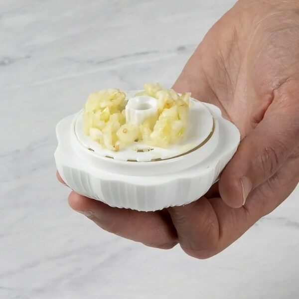 Garlic Press Sharpener Manual Ginger Chili Garlic Crusher  Kitchen Use