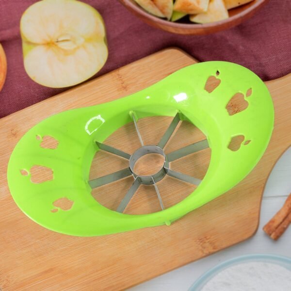 Multi-Purpose Fruit Slicer Apple Cutter with 8 Stainless Steel Blades (1 Pc)