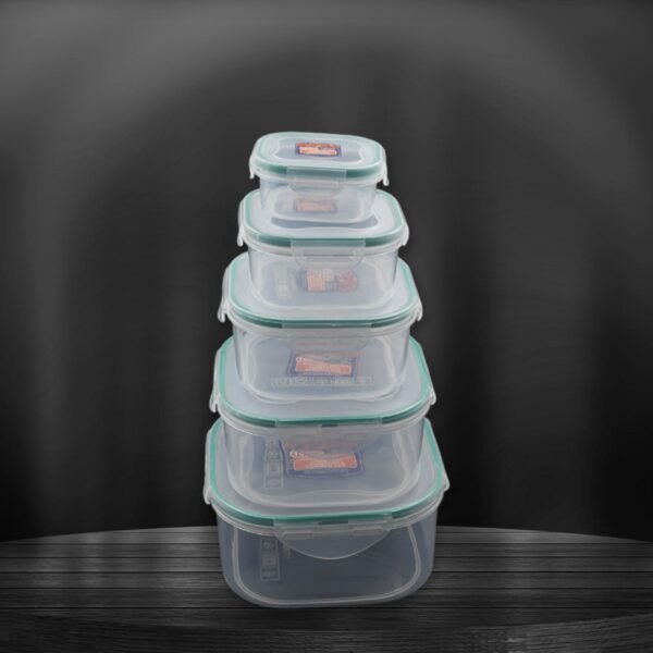 02_06252c29-a9ba-4531-8a57-994b117e26f7.jpg Kitchen Storage Containers Set – Fridge Organizer Lunch Boxes (5 Pcs)