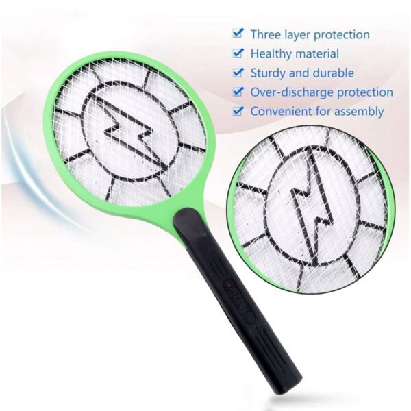 02_085d2957-8602-4631-8f48-a5da088d5360.jpg Green Rechargeable Electric Mosquito Killer Racket with Cable