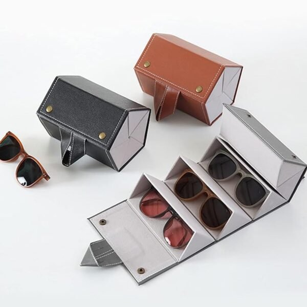 5 Slots Sunglasses Organizer Box, Glass Holder Box, spectacle case of sunglasses